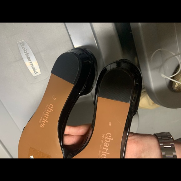 Charles David  pointed leather D'Orsay flats 6.5 - Picture 6 of 7